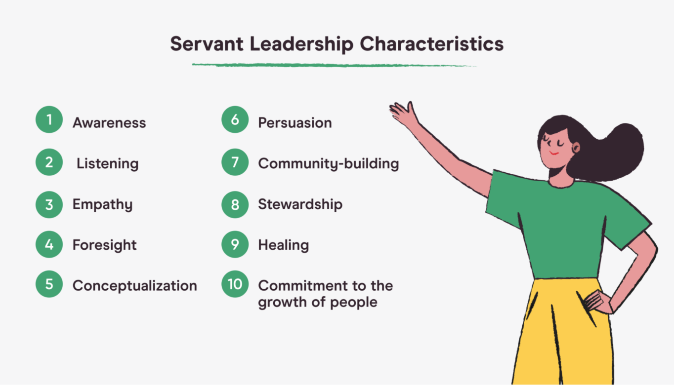 10 Characteristics Of Servant Leadership Pareto Labs