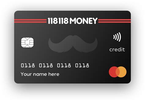 118 Money Credit Card Alapvet Inform Ci K Safewaymoney