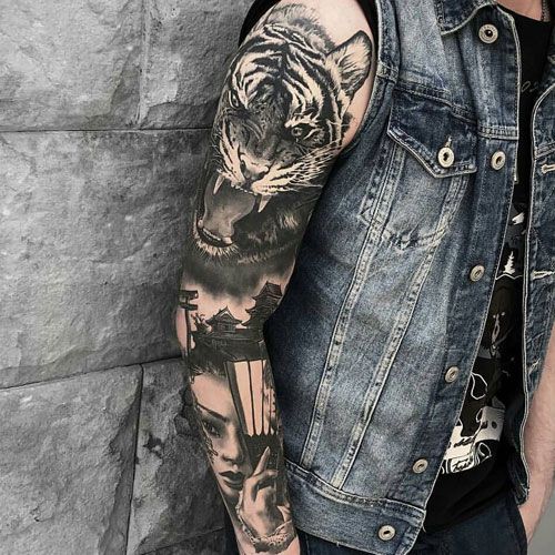 125 Best Sleeve Tattoos For Men Cool Ideas Designs 2021 Guide