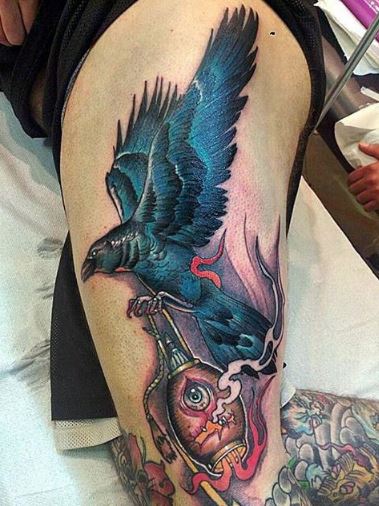 15 Attractive Thigh Tattoos For Men 2024 Updated Themencure