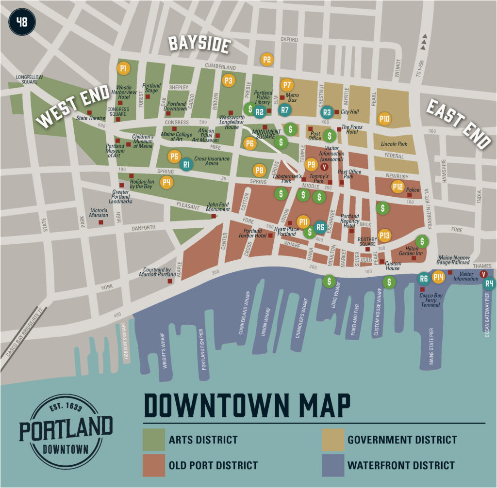 17 Top Tourist Attractions In Portland Oregon With Map Photos