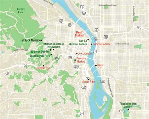 17 Top Tourist Attractions In Portland Oregon With Map Touropia