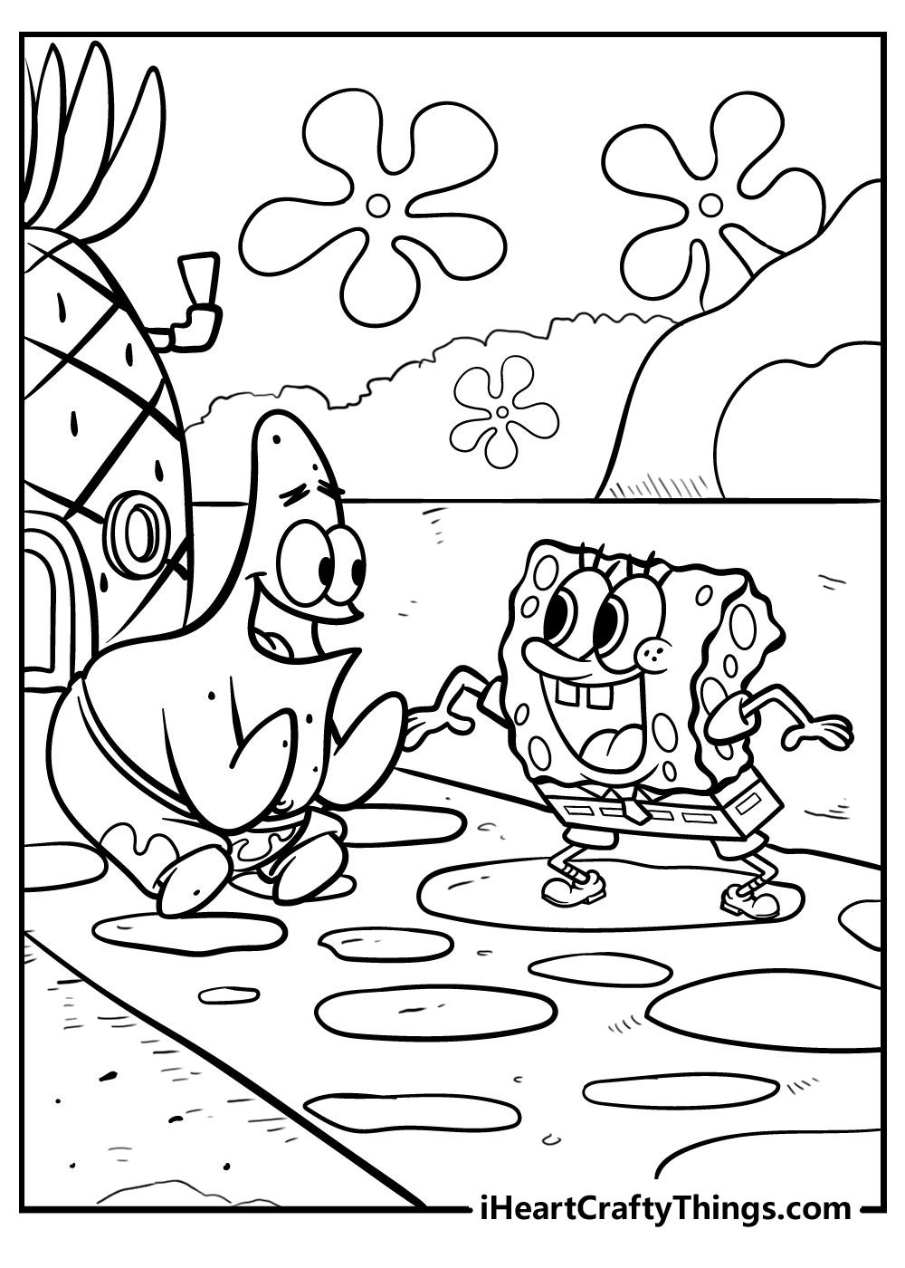 20 Super Fun Spongebob Coloring Pages Updated 2024