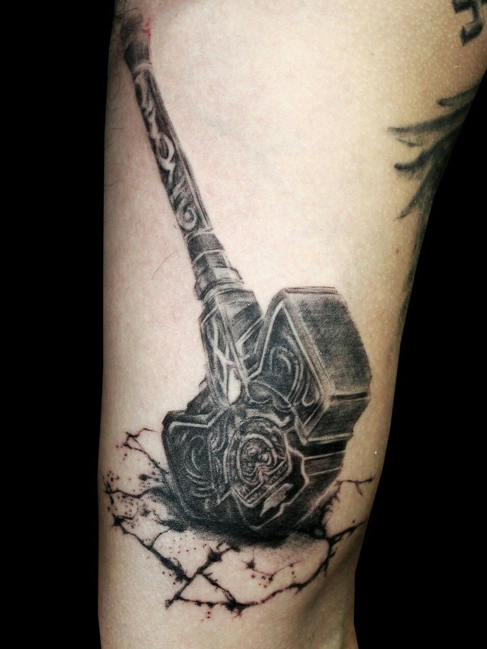 28 Best Thor S Hammer Tattoo Images On Pinterest Viking Tattoos