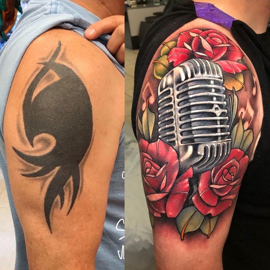 33 Tattoo Cover Ups Designs That Are Way Better Than The Original