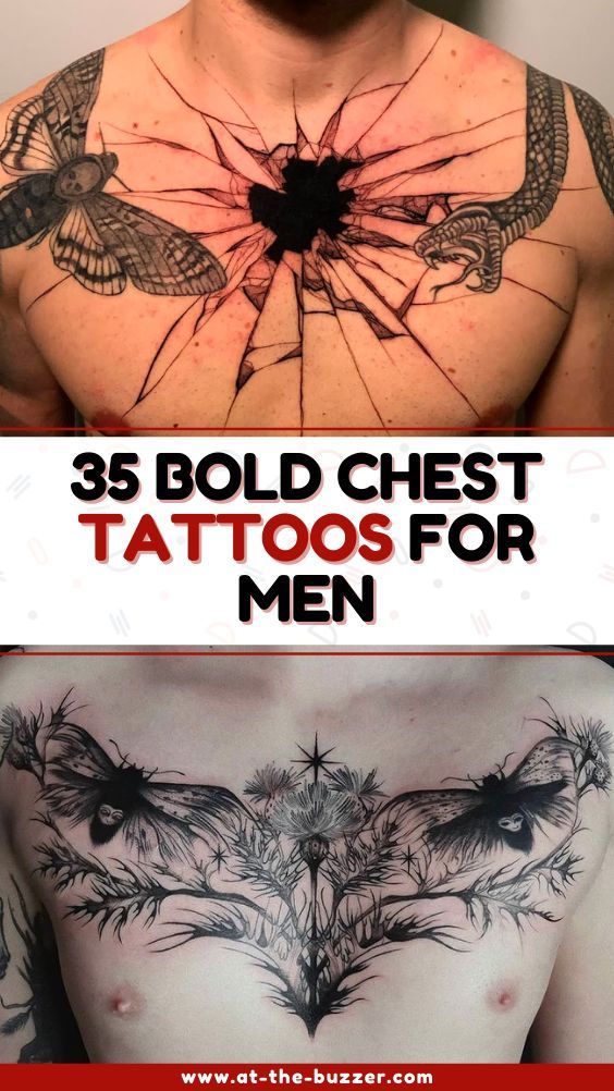 35 Bold Chest Tattoos For Men Artofit