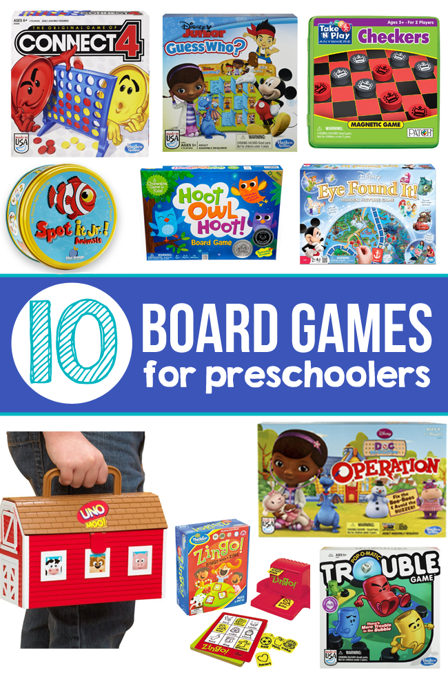 41 Best Board Games And Card Games For Preschoolers