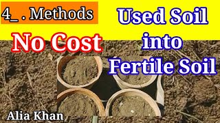 41 How To Make Used Soil Into Good Soil Revitalize Soil Doovi