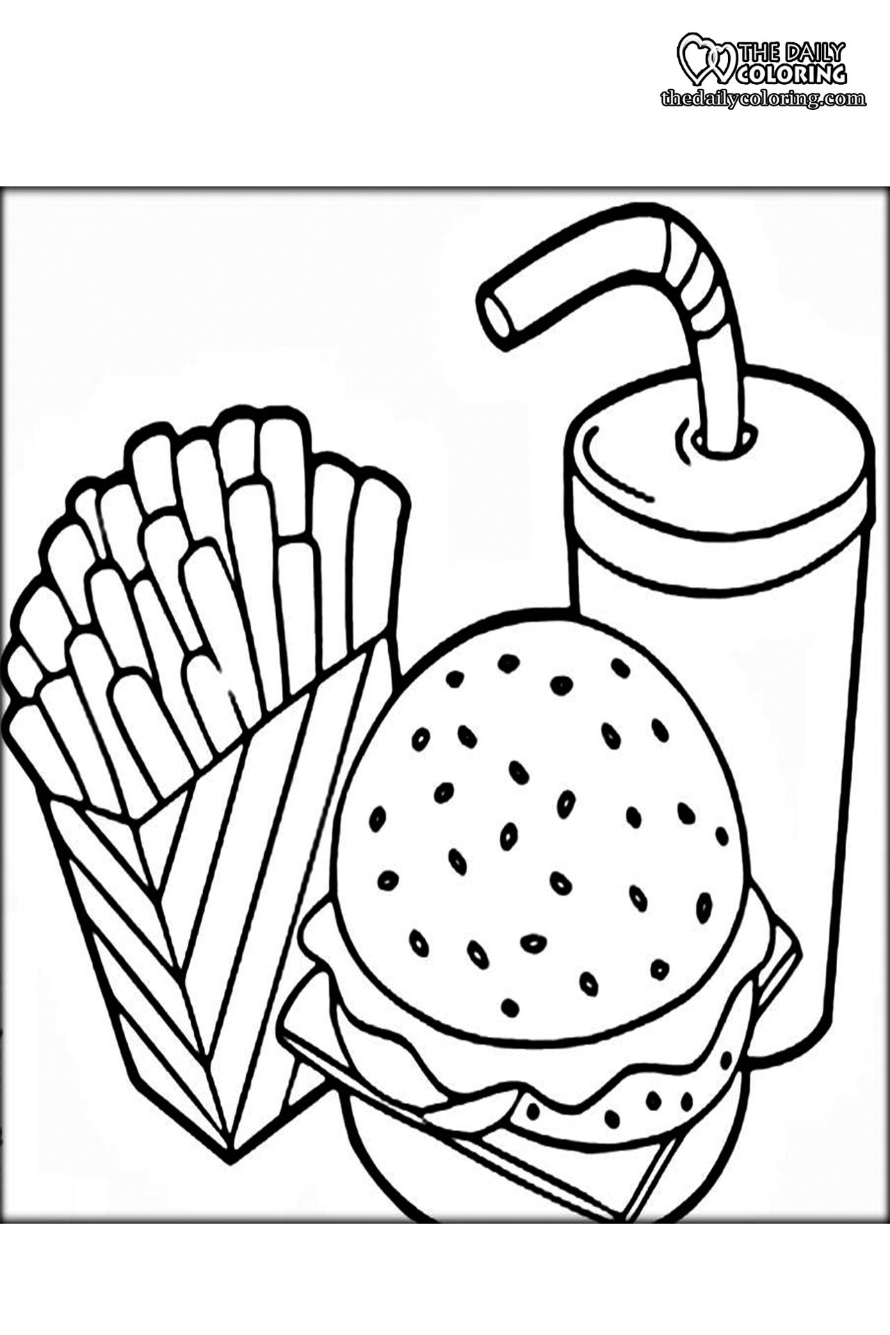 45 Food Coloring Pages Easy Printables To Download For Free