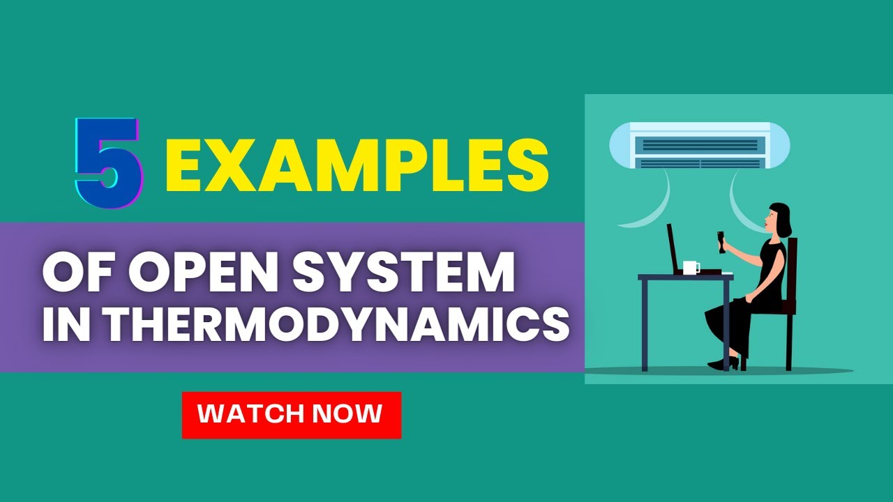 5 Examples Of Open System In Our Daily Life Thermodynamics Physics