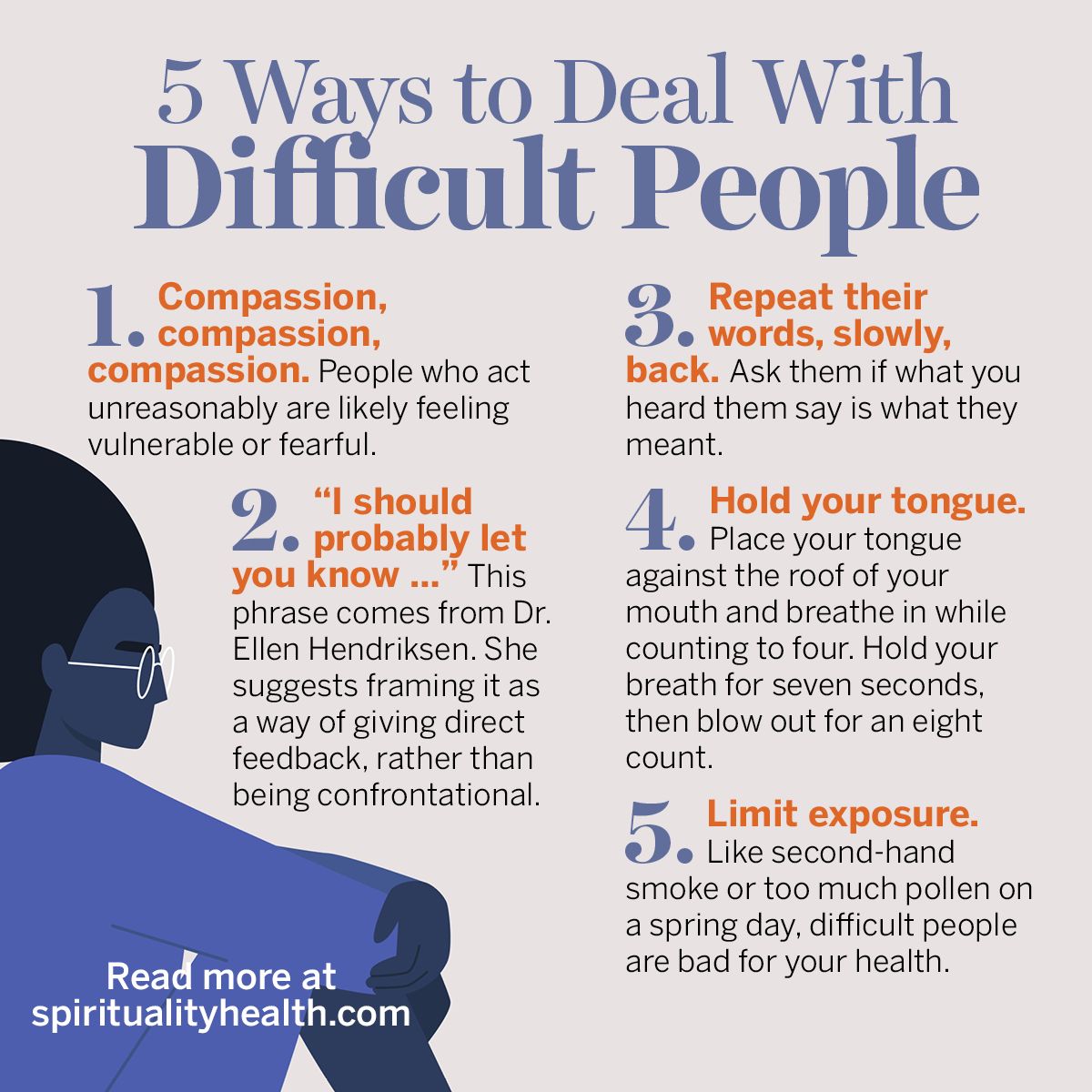 5 Tips For Dealing With Difficult People