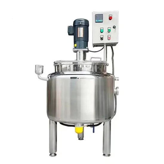 500L Ce Certification Stainless Steel Jacketed Continuous Stirred Tank