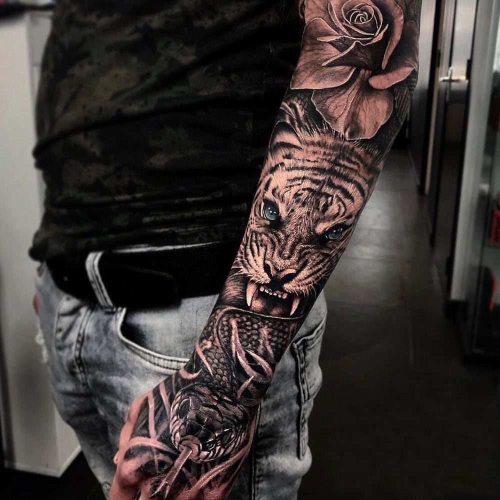 79 In 2020 Half Sleeve Tattoos For Guys Tattoo Sleeve Designs