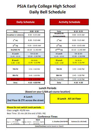 8 Bcchs Bell Schedule Evereevyenia