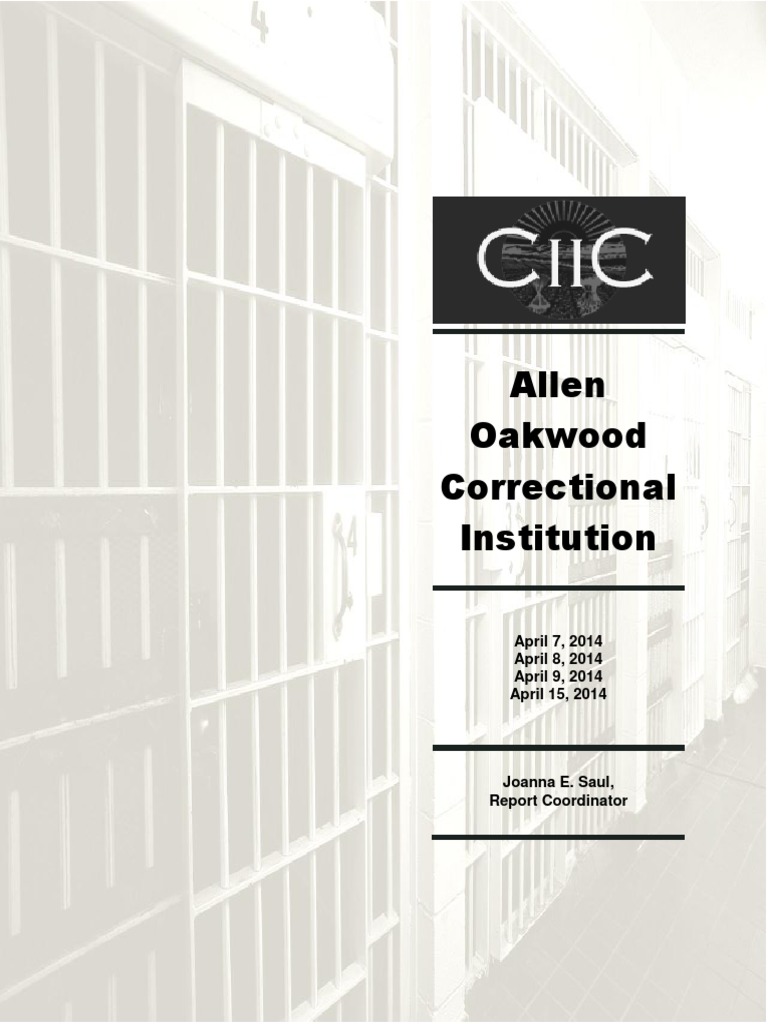 A Photo Shows Allen Oakwood Correctional Institution Friday Sept 12