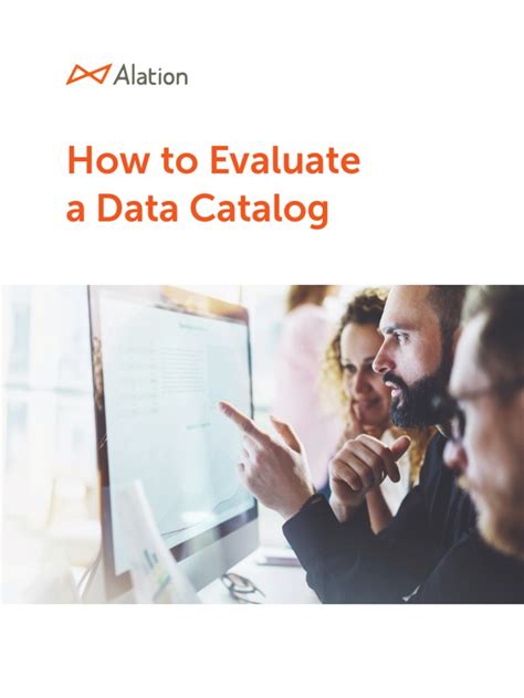 Alation How To Evaluate A Data Catalog Pdf Analytics Governance