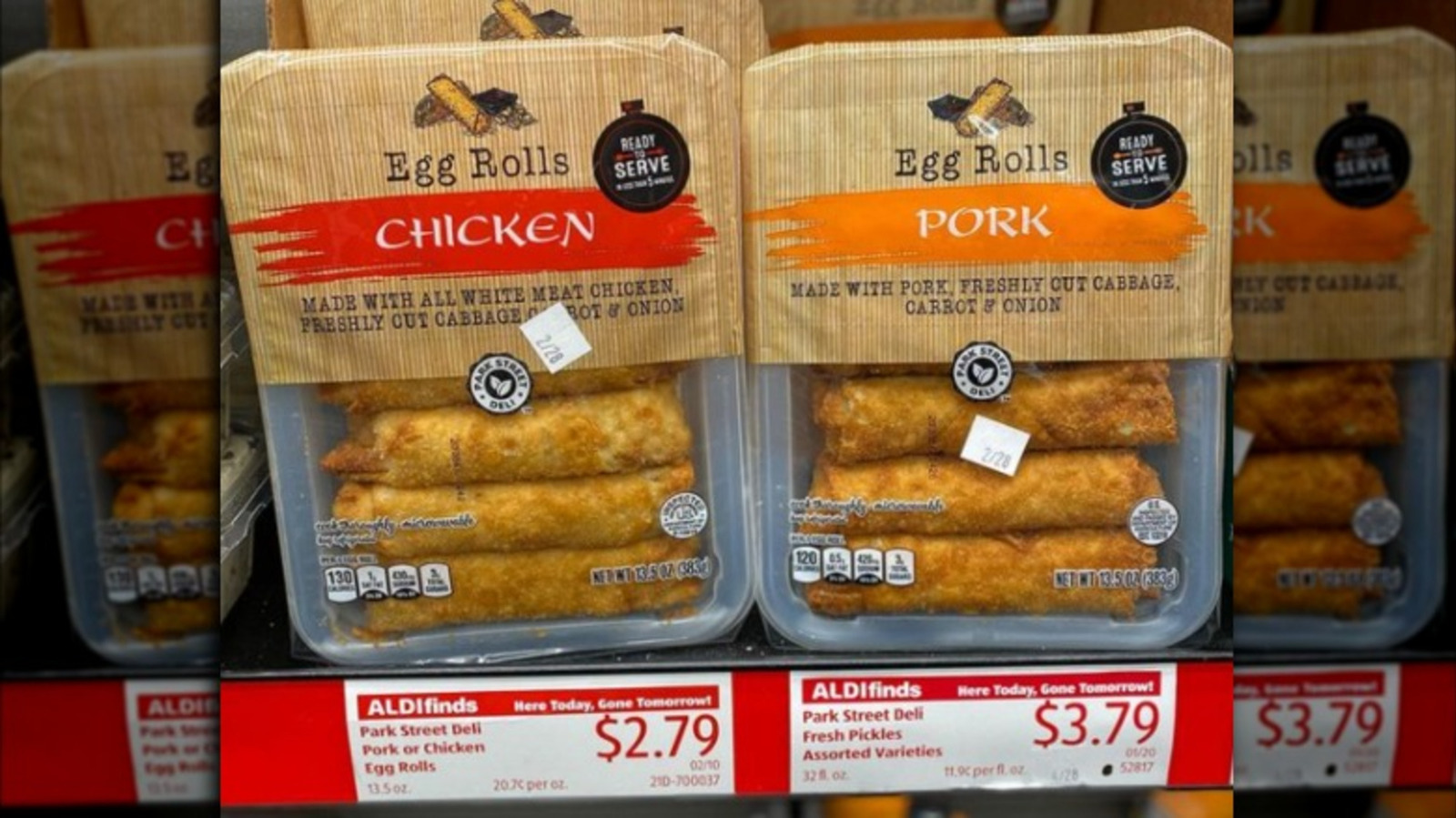 Aldi S Pork And Chicken Egg Rolls Are Turning Heads