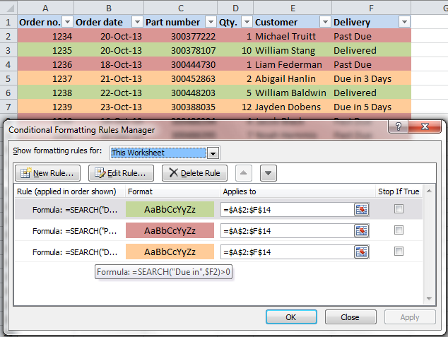 Alternate Colors Excel Conditional Formatting Excel Tricks Fusxl