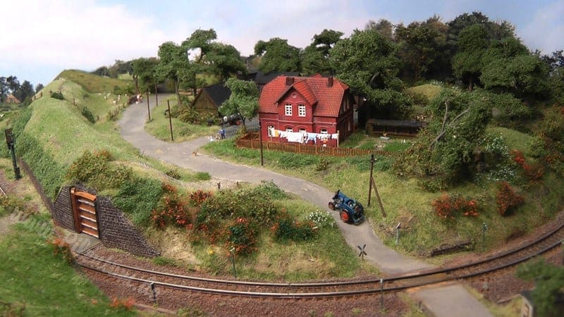 Amazing Model Train Layout In Z Scale Photo Gallery