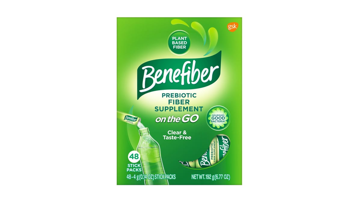 Amazon Com Benefiber On The Go Prebiotic Fiber Supplement Powder For