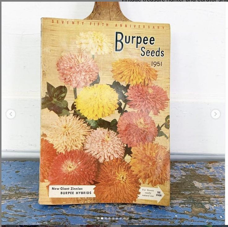 Antique Burpee Seed Catalog 1938 Gardening Burpee S Etsy Seed