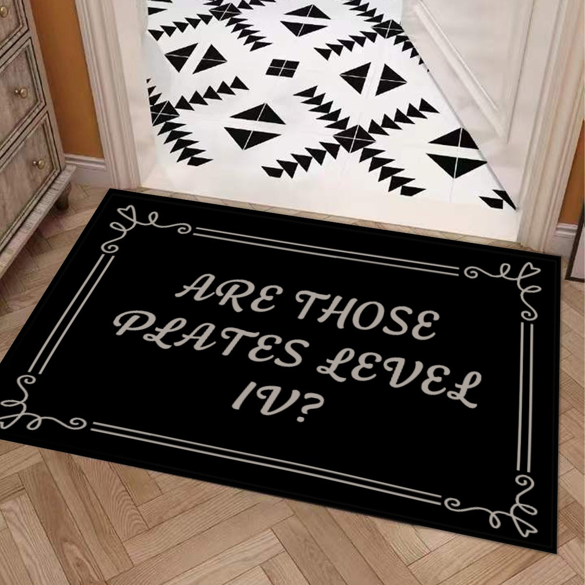 Are Those Plates Level Iv Door Mat Agora Threads