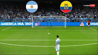 Argentina Vs Colombia 3 2 Full Penalty Shootout Copa America 2021