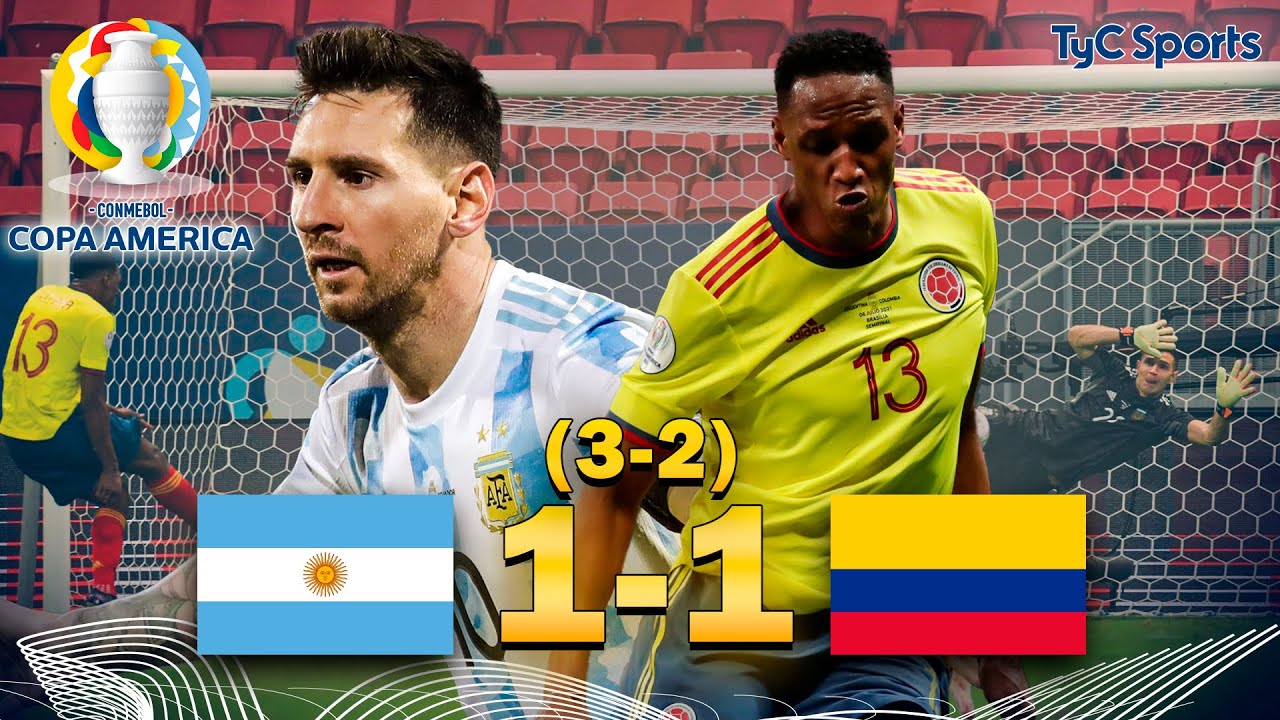 Argentina Vs Colombia Tyc Sports