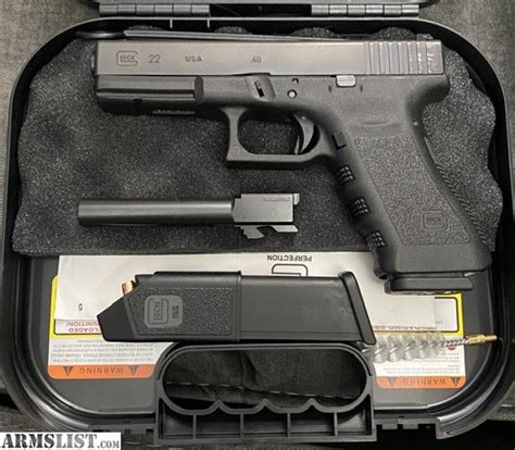 Armslist For Sale Glock 22 Gen 3 With 357 Sig Conversion Barrel