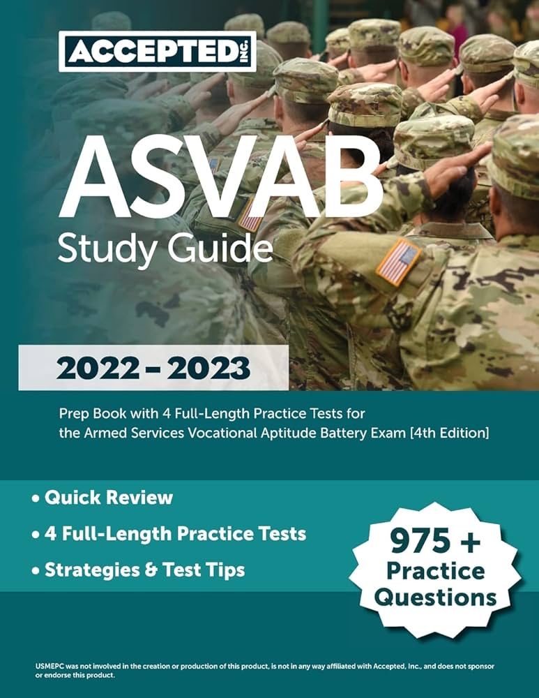 Asvab Study Guide 2023 2024 Pocket Book Asvab Test Prep And Practice