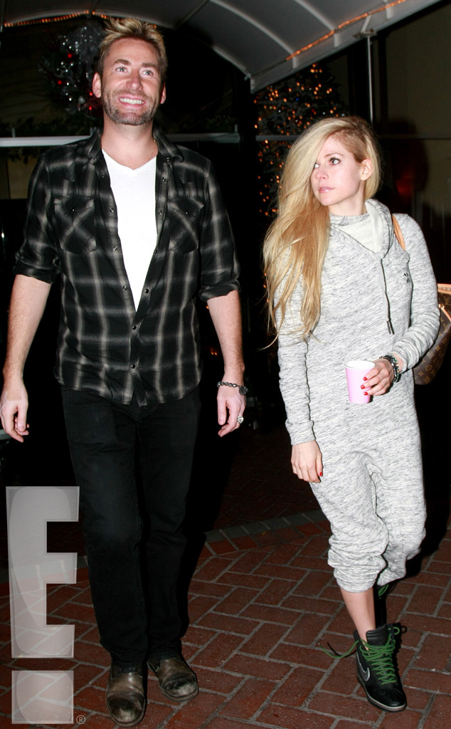 Avril Lavigne And Chad Kroeger Reunite For Night Out In Hollywood E News