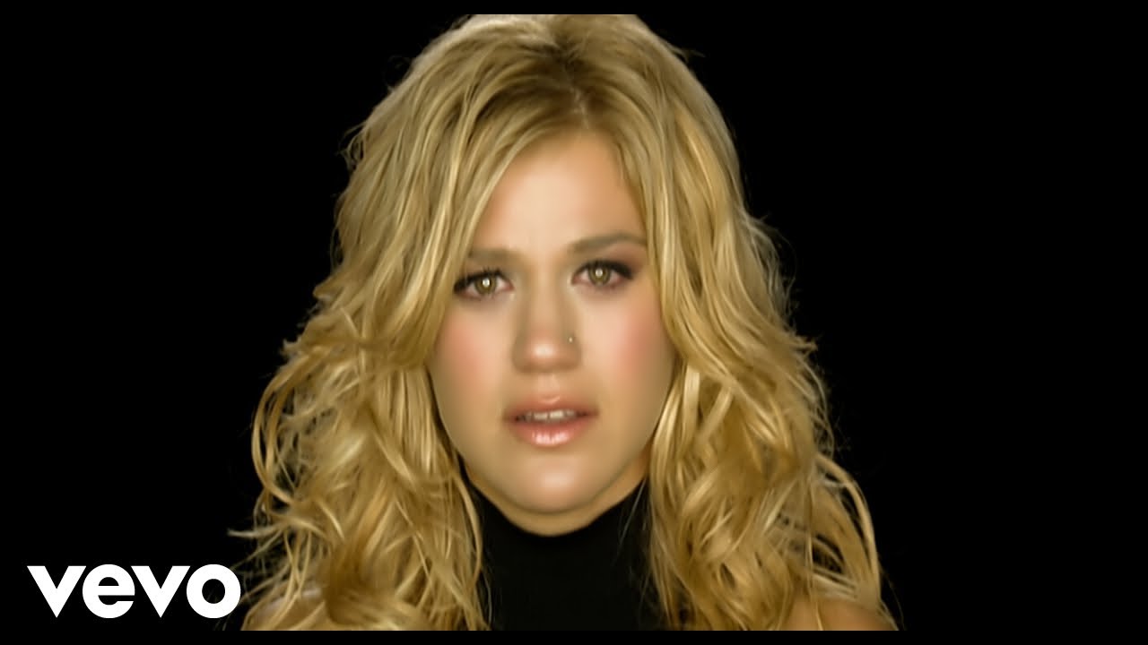 Because Of You Kelly Clarkson Lyrics Youtube Music