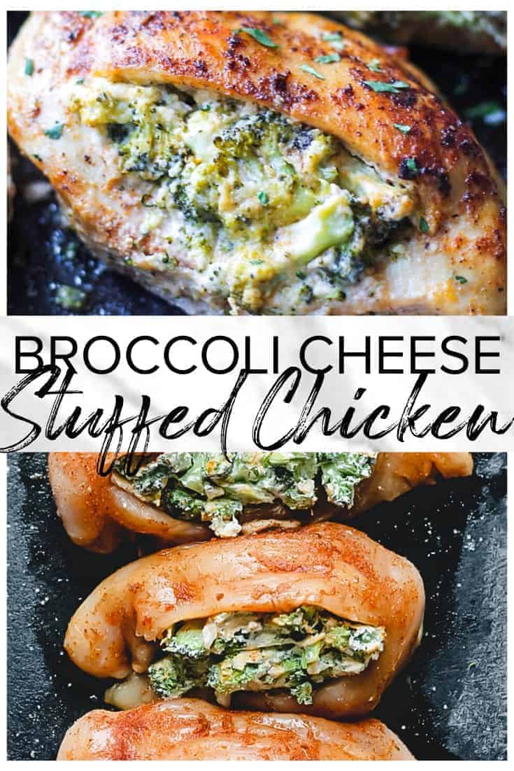 Broccoli And Cheese Stuffed Chicken Breast Easy Chicken Recipes