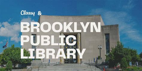 Brooklyn Public Library Catalog Public Library Library Public