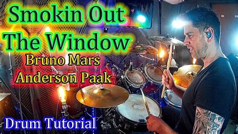 Bruno Mars Smokin Out The Window Drum Tutorial Lesson Breakdown