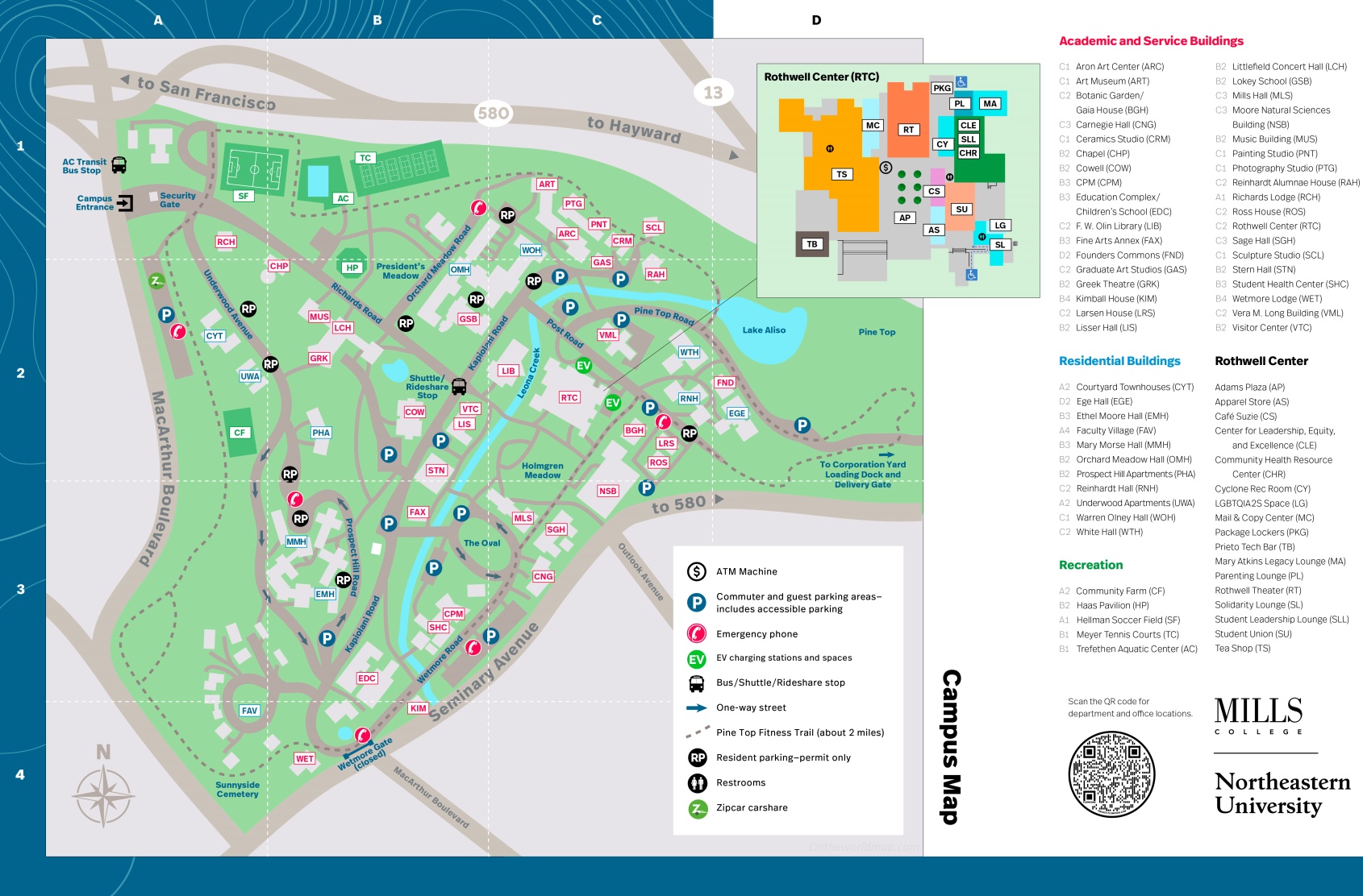 Campus Map Oakland City University