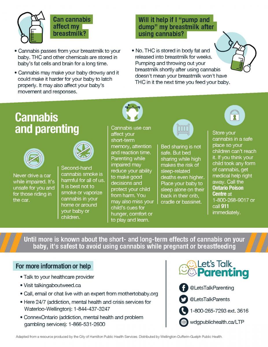 Cannabis Before During And After Pregnancy Wdg Public Health