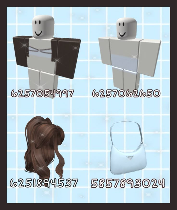 Catalog Ids Roblox Codes