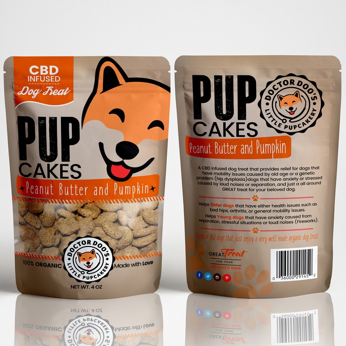 Cbd Dog Treat Company Looking For A Awesome Package Design You Up For