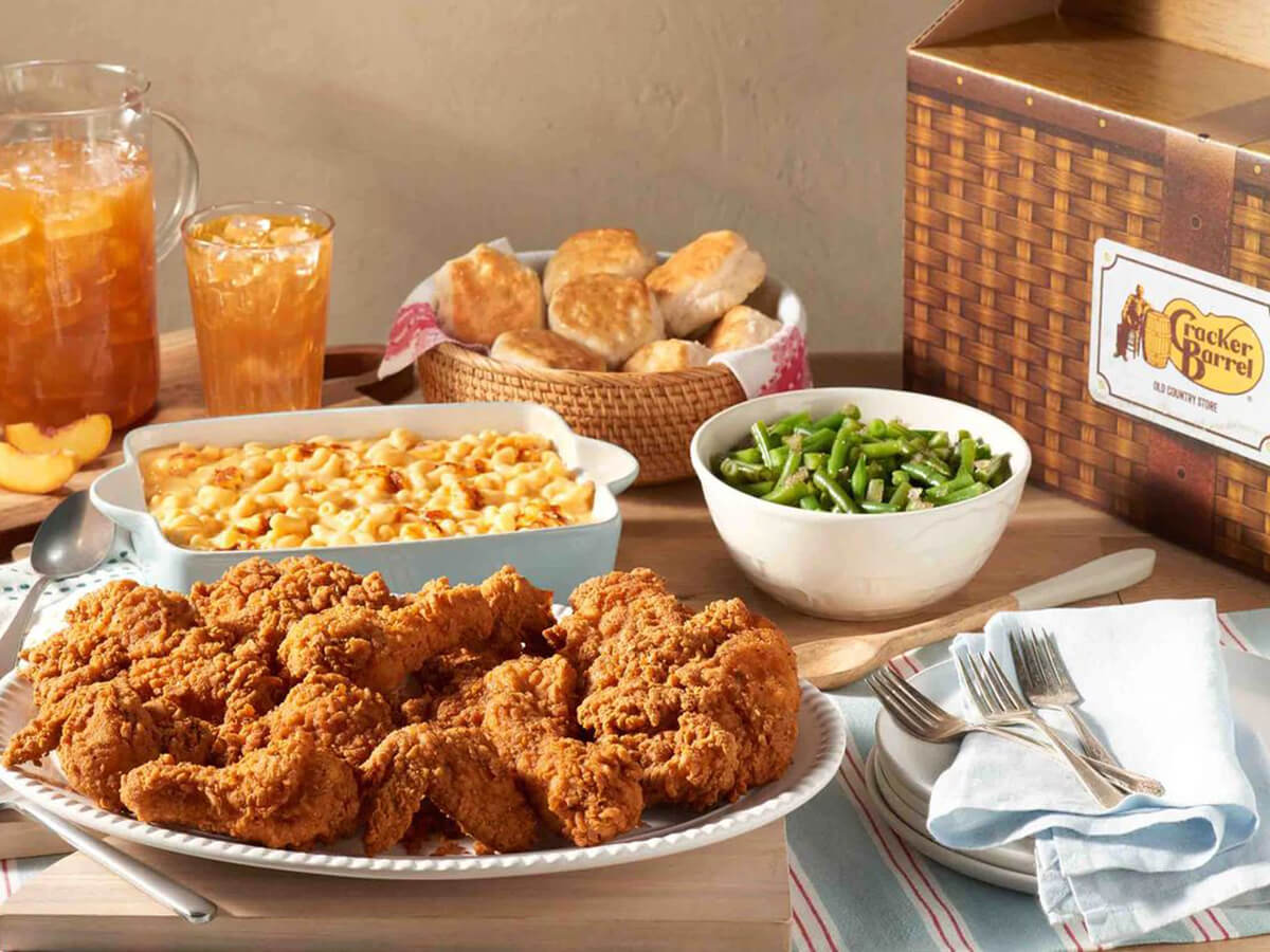 Celebrate National Fried Chicken Day At Cracker Barrel