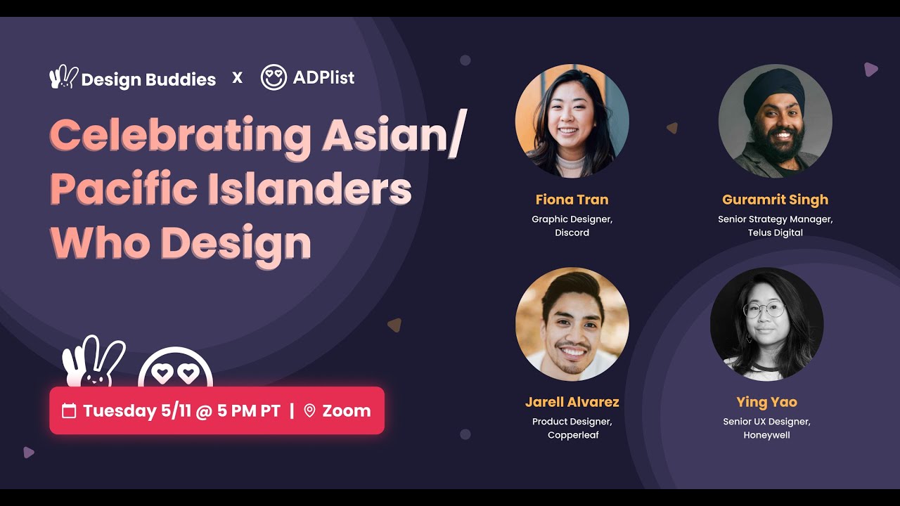 Celebrating Asian Pacific Islanders In Design Youtube