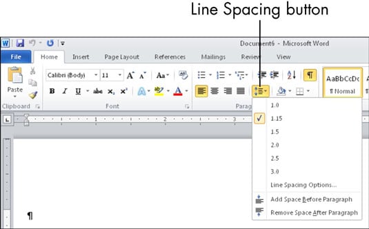 Change Line Spacing In Ms Word Geeksforgeeks