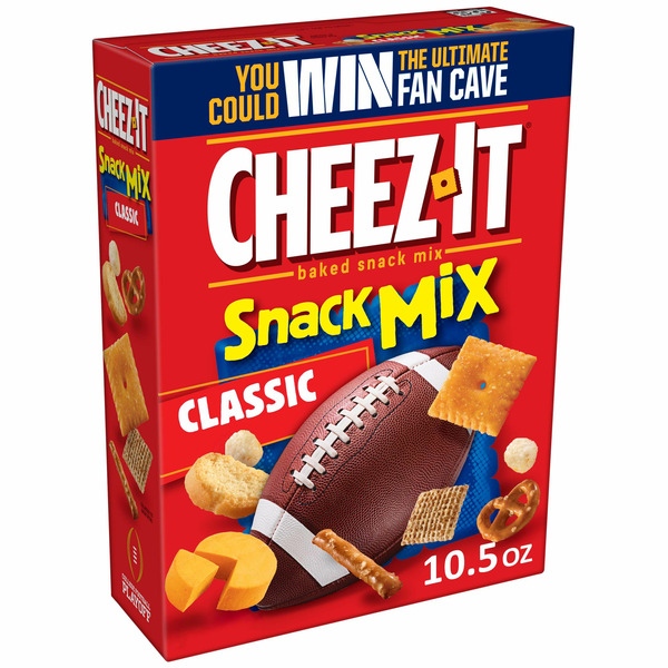 Cheez It Snack Mix Lunch Snacks Office And Kids Snacks Classic 9Oz