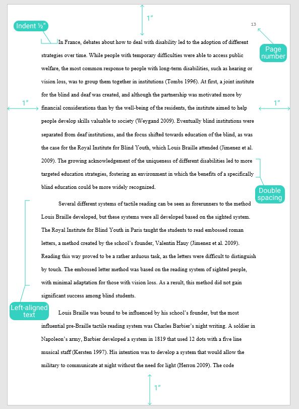 Chicago Style Paper Format Example And Guide