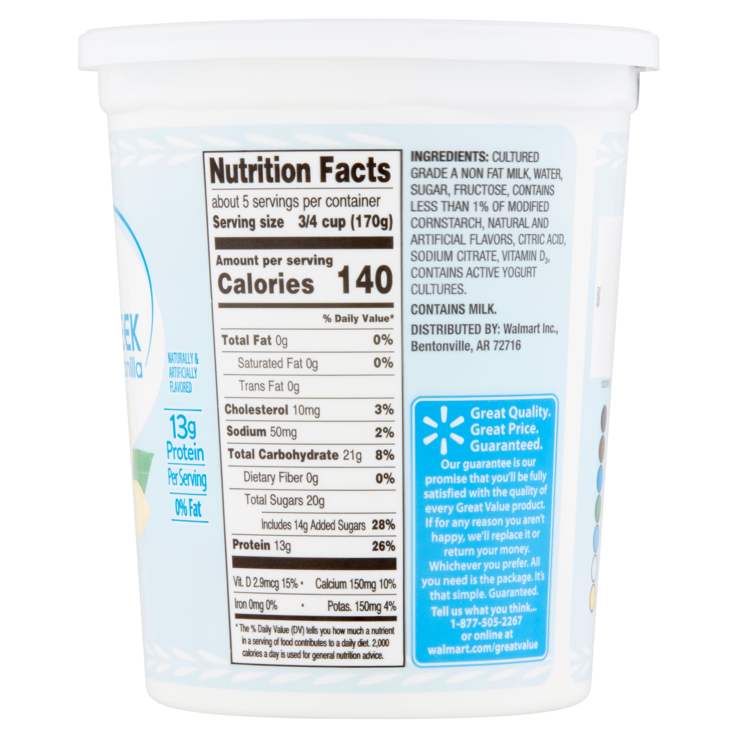 Chobani Vanilla Greek Yogurt Nutrition Facts Besto Blog