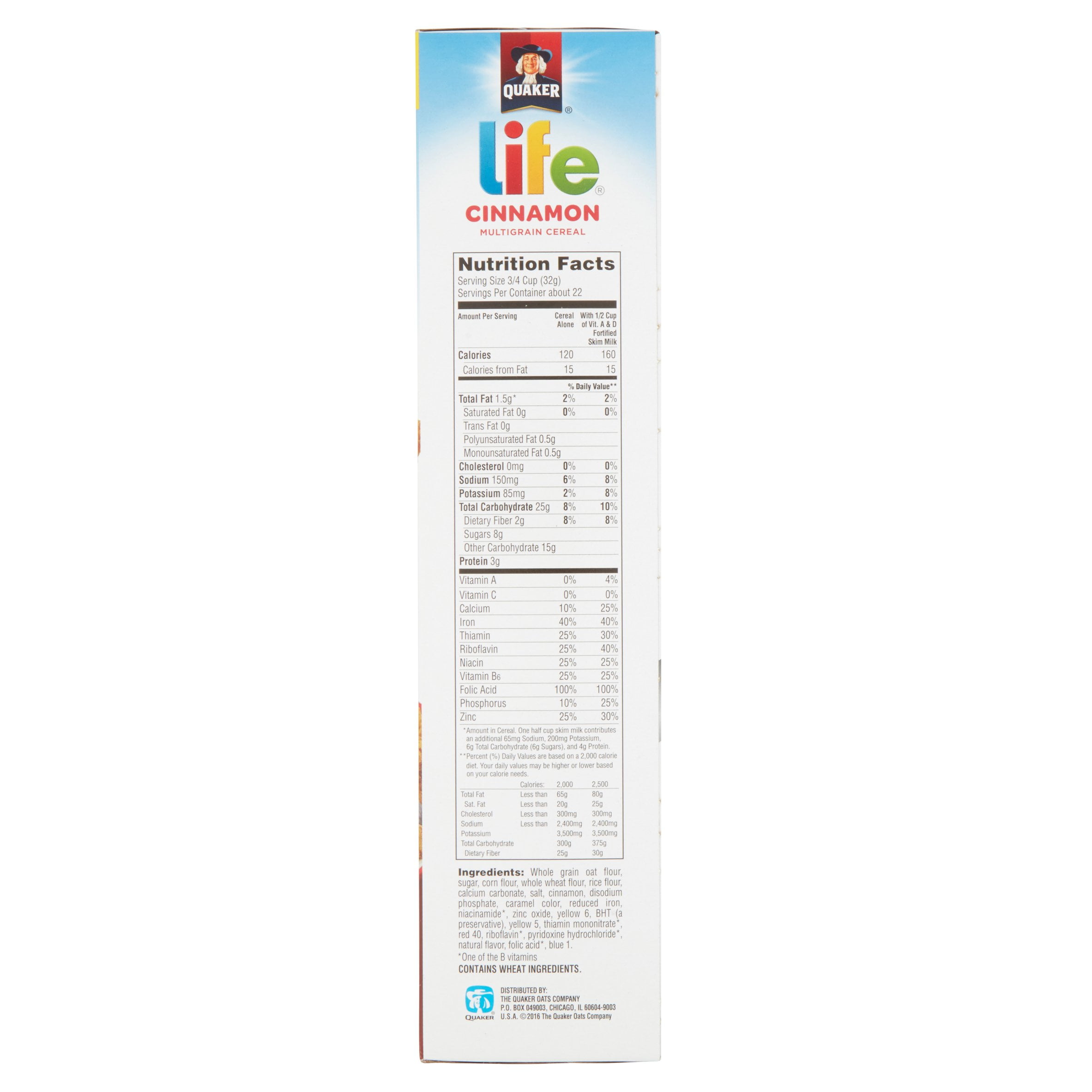 Cinnamon Life Cereal Nutrition Label Kind Of Nice Blogsphere Picture Show