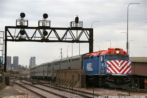 Clybourn Metra Union Pacific North And Northwest Lines The Subwaynut