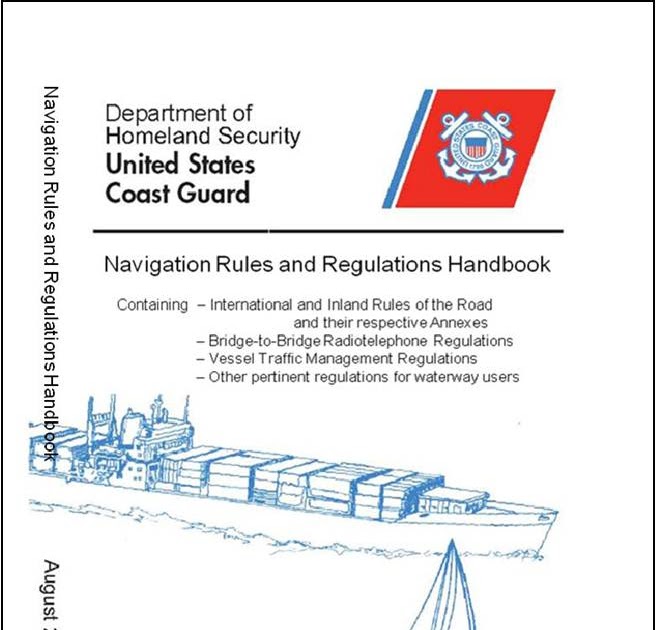 Coast Guard Rules Of The Road Study Guide Study Poster