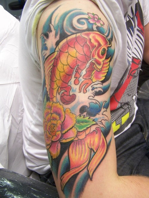 Colors Tattoo Designs Japanese Koi Tattoos The Coolest Japanese Tattoo