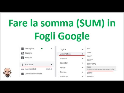 Come Fare La Somma Su Excel 2019 Youtube